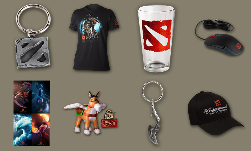 Valve Store s předměty z Doty 2
