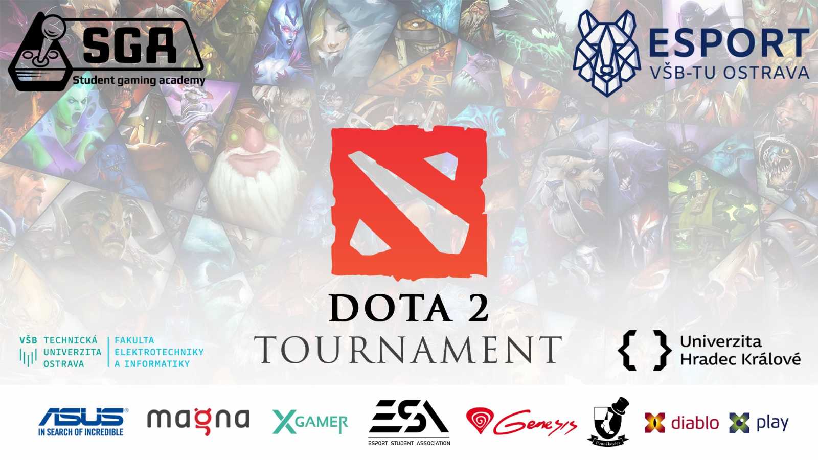 Turnaj Esport VŠB - TUO a SGA v DOTA2