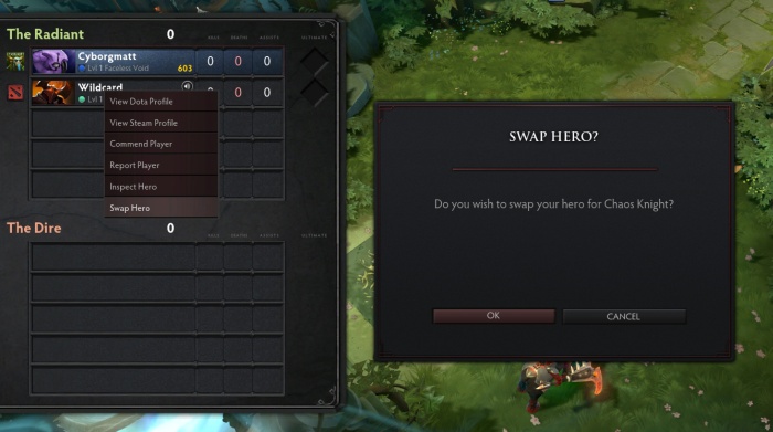 Swap v novém patchi - 9.8.